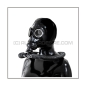 Preview: M41-GP5 gasmask-system PROTECT-LB-M with separate openface-hood, circulation-tube-set and rebreathing bag